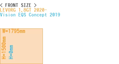 #LEVORG 1.8GT 2020- + Vision EQS Concept 2019